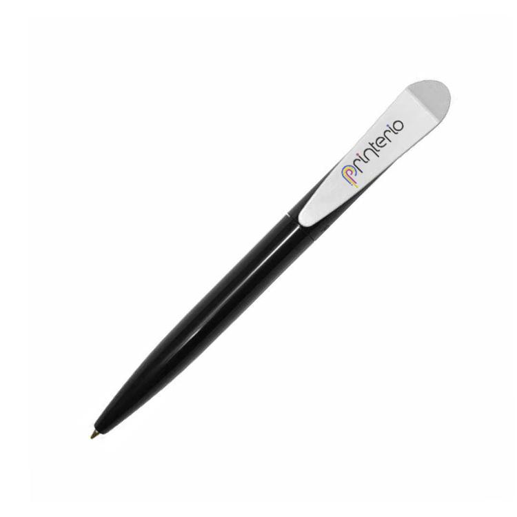 Ручка Camellia с логотипом с поворотным механизмом. Украина.