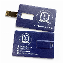 Флешка кредитная карта USB 2.0 с логотипом 64 Gb