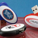 USB-Флешка на 8Gb овальная под ваше лого Фото 2