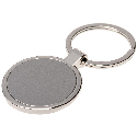 Брелок металлический Ø35 мм с логотипом Фото 4