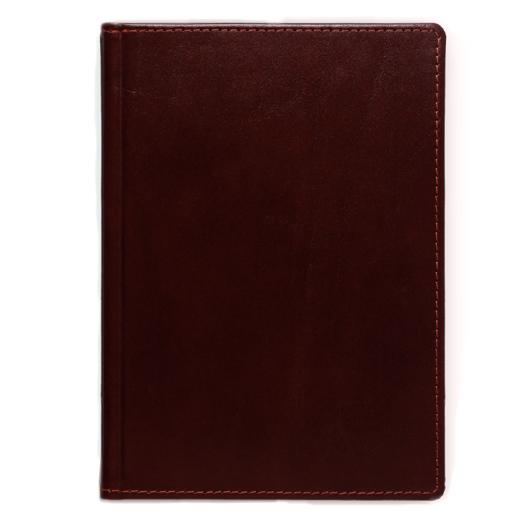 Ежеднивник А5 КОРТИНА недатированный, белый блок с логотипом