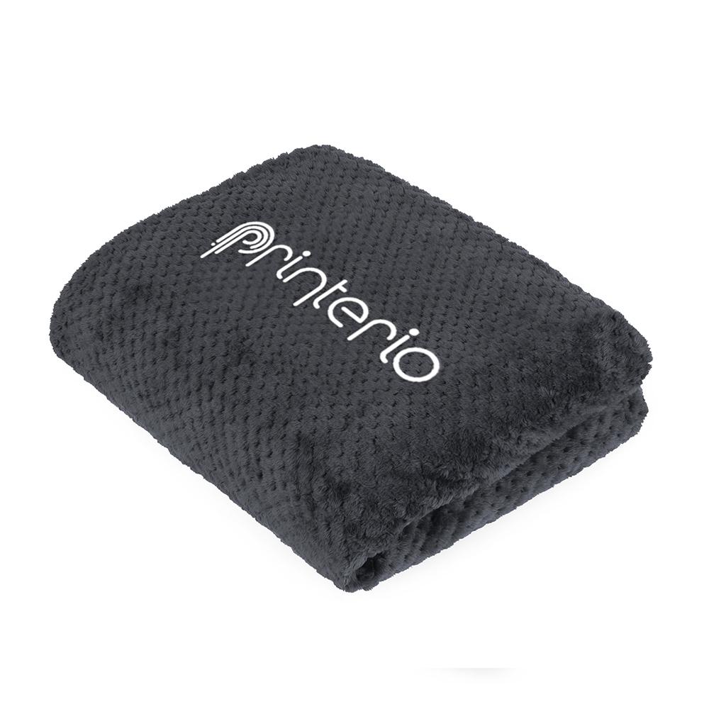 Плед Malone с печатью вашего логотипа 130х180 см