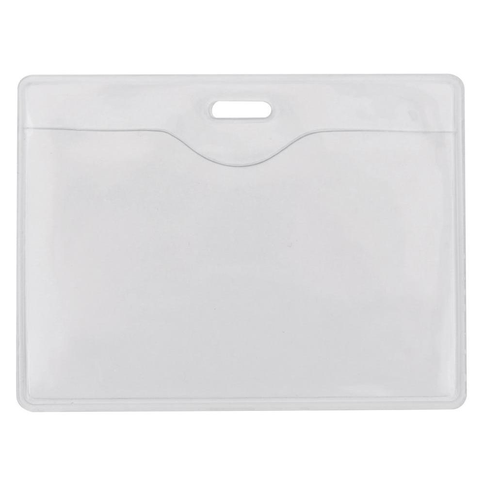 Бейдж горизонтальный для вашего логотипа, 95х58 мм, PVC