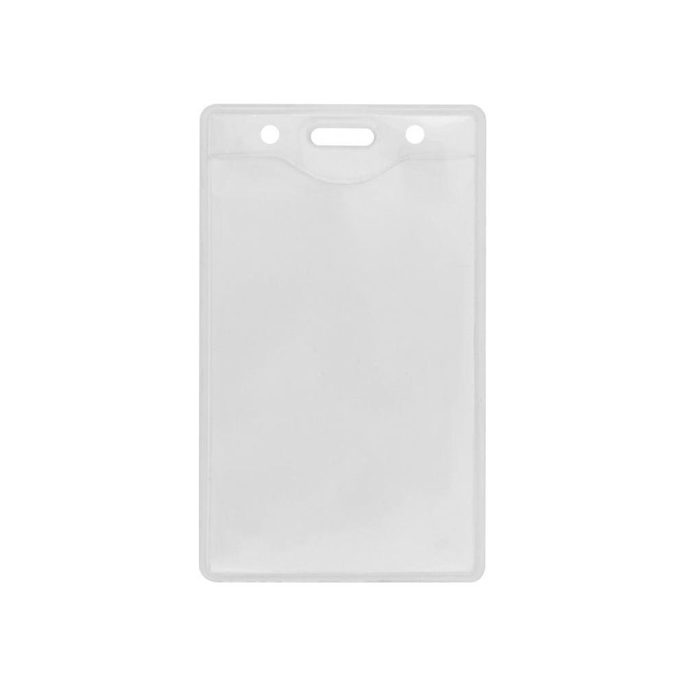 Бейдж вертикальный с логотипом, 76х105 мм, PVC