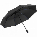 Зонт мини автоматический Mini Style, диаметр купола 98, антрацит-оранжевый с логотипом