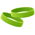 Силиконовый браслет 20 мм с печатью Вашего логотипа