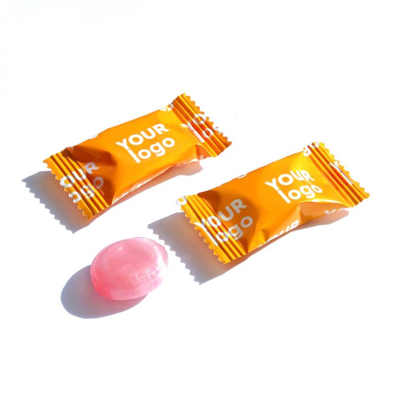 Леденец Juice 62х30х9 мм с логотипом 6.5 г