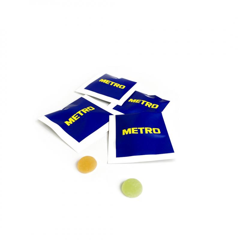 Леденец Fresh с логотипом 1.25 г (без сахара)