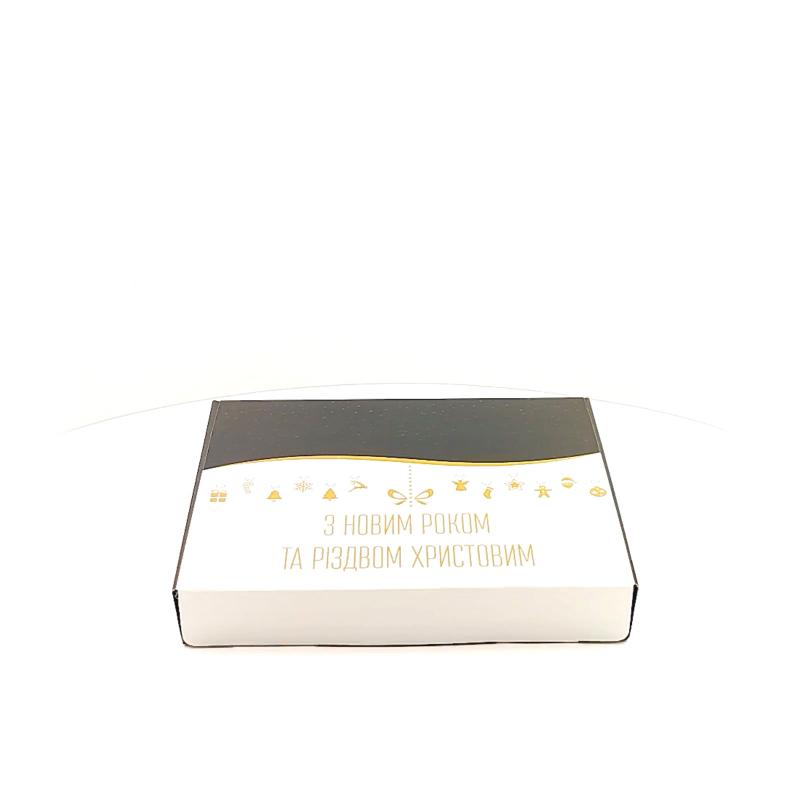 Коробка цукерок Elegance з логотипом 125 г