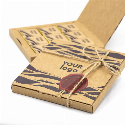 Шоколадный набор с логотипом 45 г "Книга" крафт Фото 2