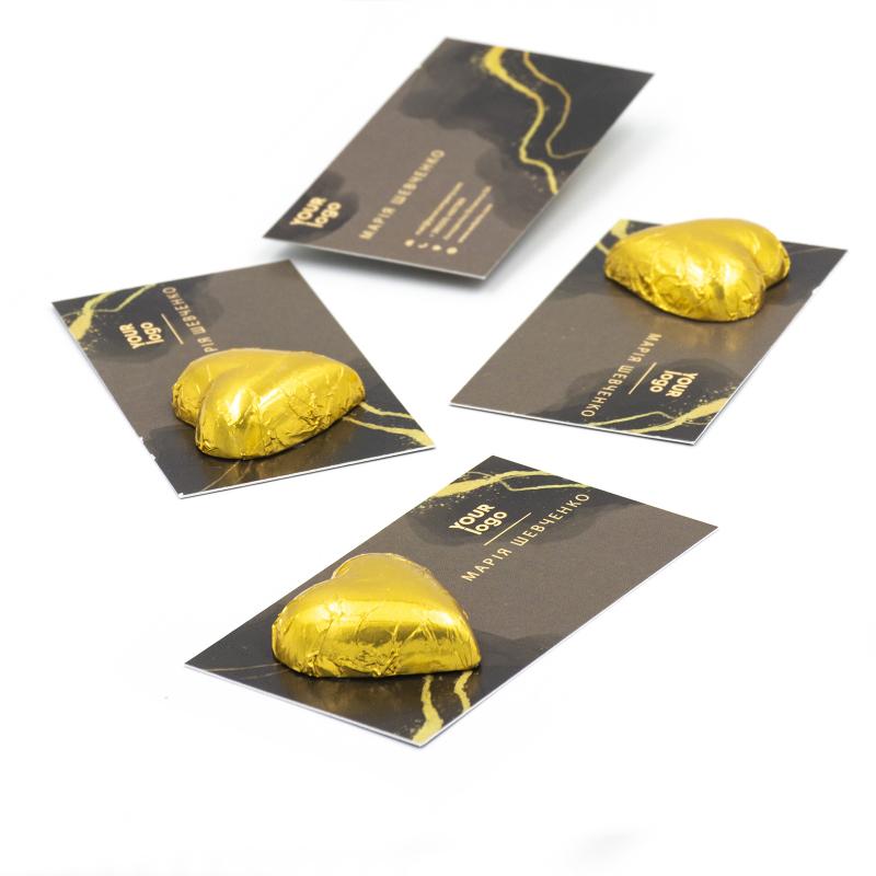 Визитка с логотипом 7.5 г