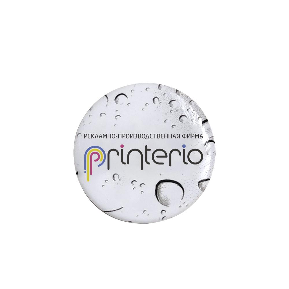 Стикер бизнес визитка с вашим логотипом