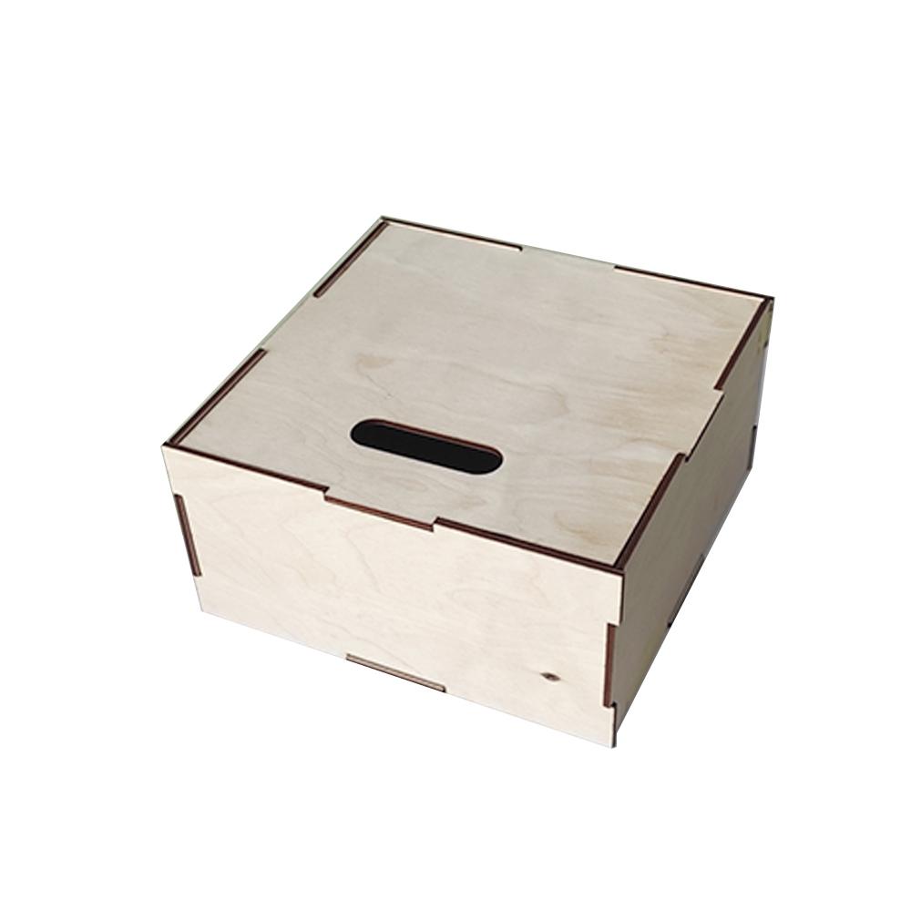 Подарочная коробка квадратная для нанесения вашего логотипа