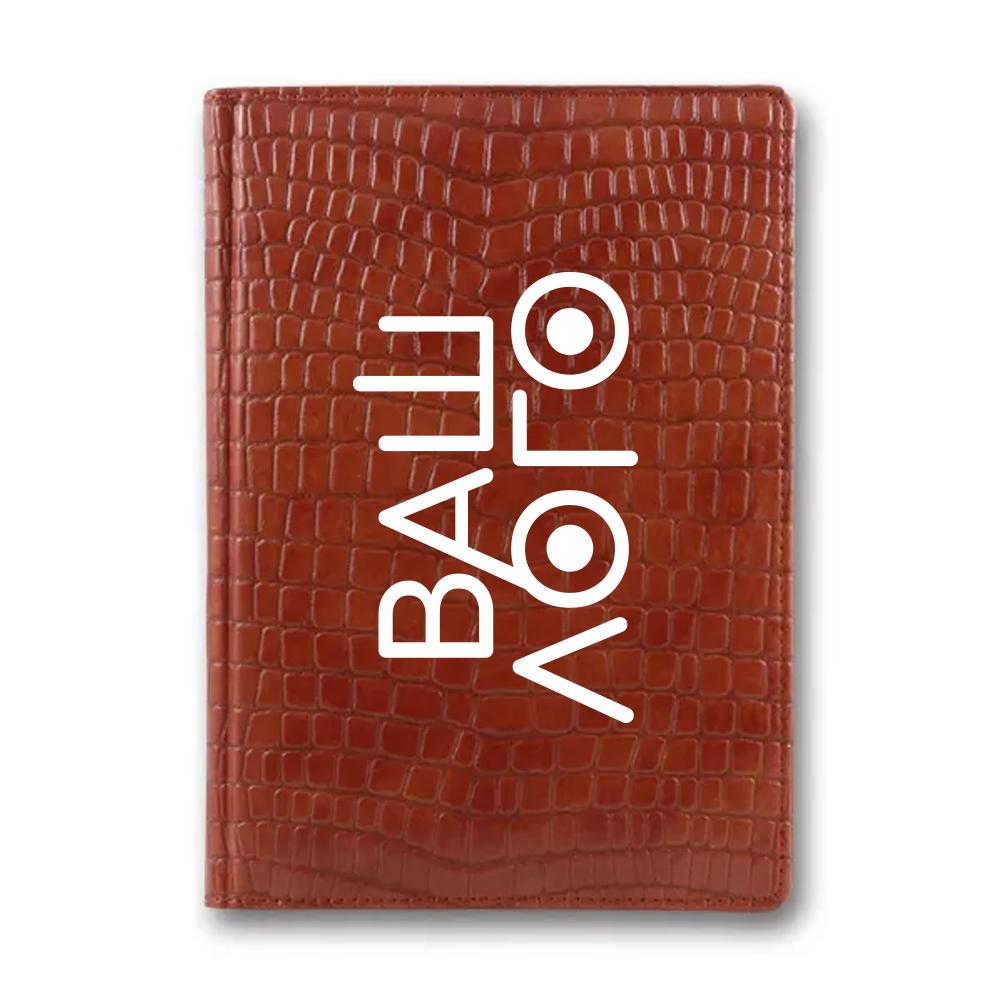 Ежедневник А5 недатированный с логотипом DEDALO