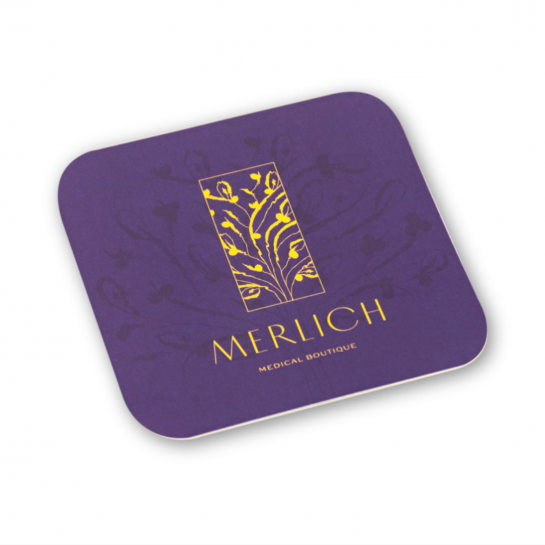 Подставка под стакан с логотипом 100 мм