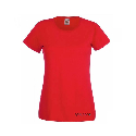 Женская футболка с логотипом Fruit of the Loom Valueweight Ladies