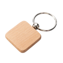 Брелок деревянный для гравировки квадрат 40х40мм с лого Фото 4