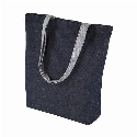 Сумка из денима Santana для покупок 38x10x40 см для нанесения логотипа Фото 2