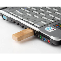 Деревянная флешка USB 2.0 прямоугольная с логотипом 16 Gb Фото 3