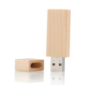 Деревянная флешка USB 2.0 прямоугольная с логотипом 16 Gb Фото 2