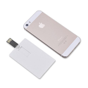 Флешка кредитная карта USB 2.0 с логотипом 4 Gb Фото 5