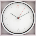Настенные часы пластиковые Economix OFFICE с вашим логотипом 25.5 см Фото 5
