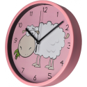 Настенные часы пластиковые Optima LITTLE LAMB с вашим лого 22.5 см Фото 2