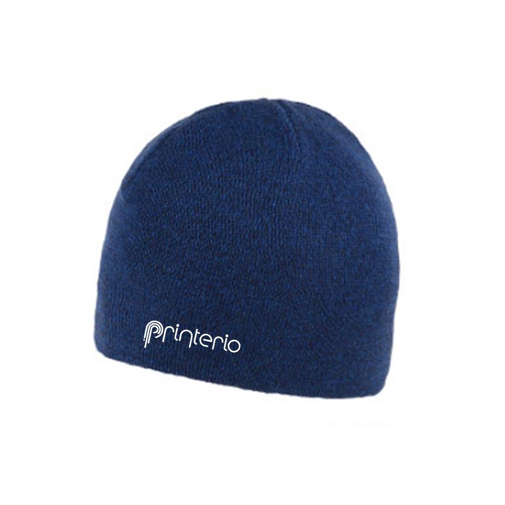 Шапка чоловіча coFEE Primary melange з логотипом з акрилу