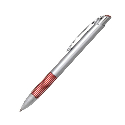 Двухцветная ручка с логотипом пластиковая автоматическая