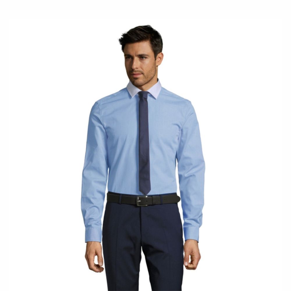 Рубашка с логотипом мужская SOL'S Belmont men