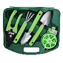 Портативный набор садовых инструментов GARDENIA 5 в 1 в кейсе с логотипом Фото 3