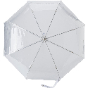 Ручной зонт прозрачный под печать вашего логотипа Фото 3