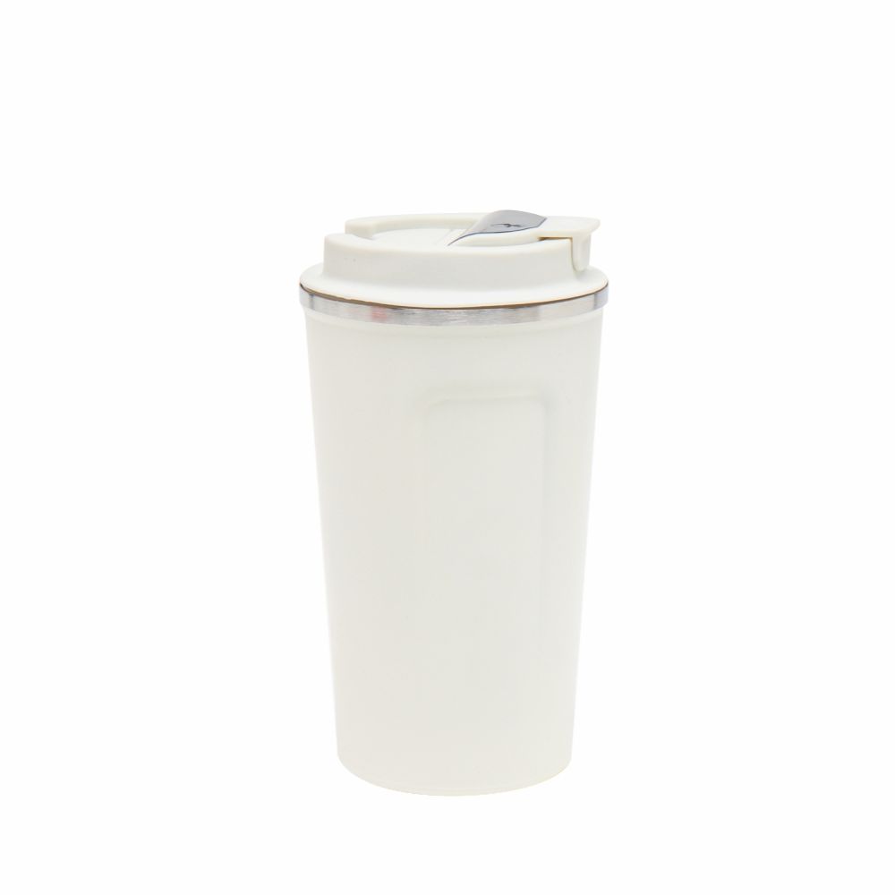 Термокружка Lima со светодиодным индикатором вакуумная стальная с лого 380 мл