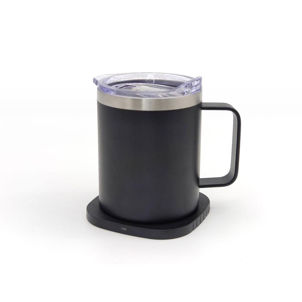 Чашка с подогревом ThermoHub 15W с LED индикатором с логотипом