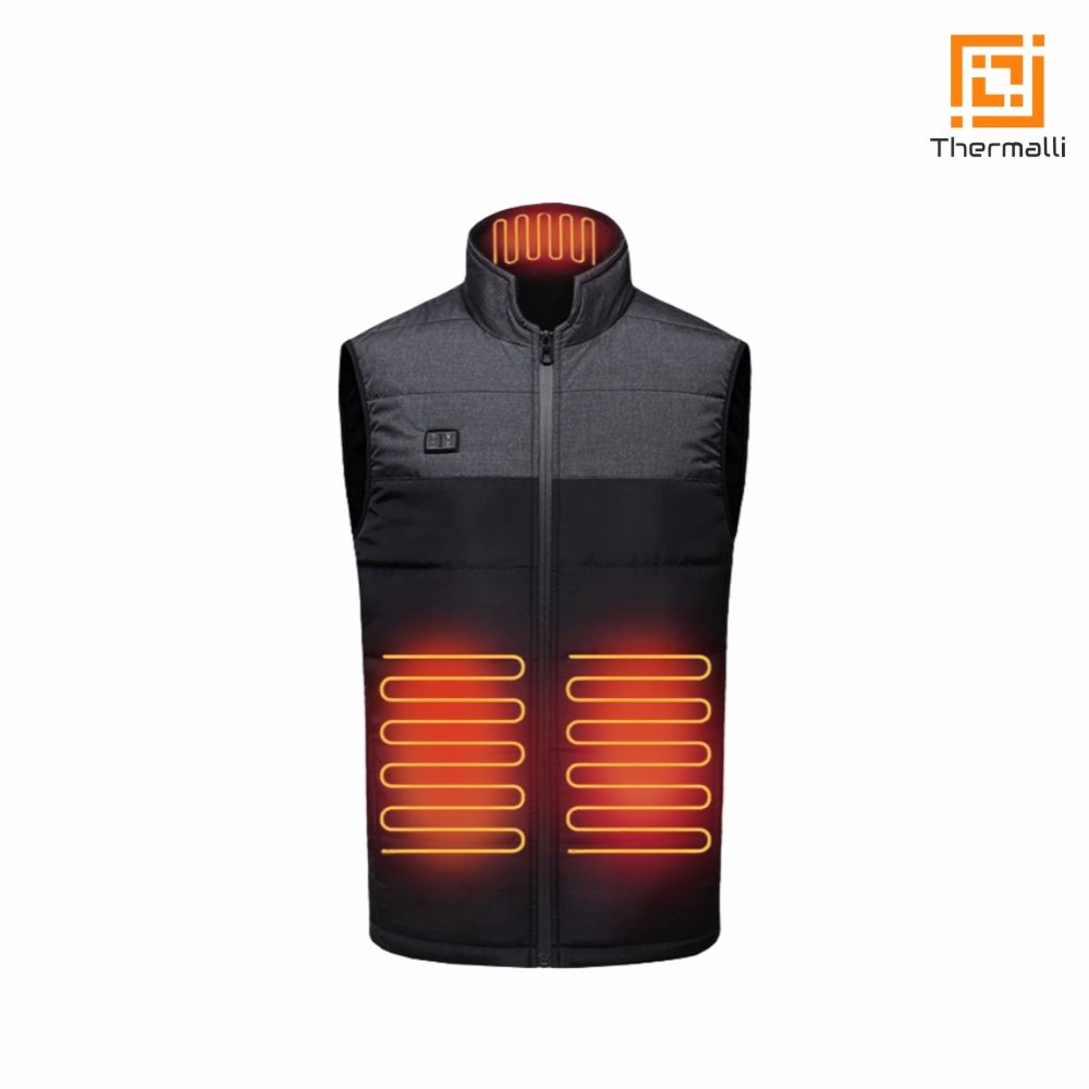 Жилет с подогревом Thermalli Chatel унисекс с Вашим лого