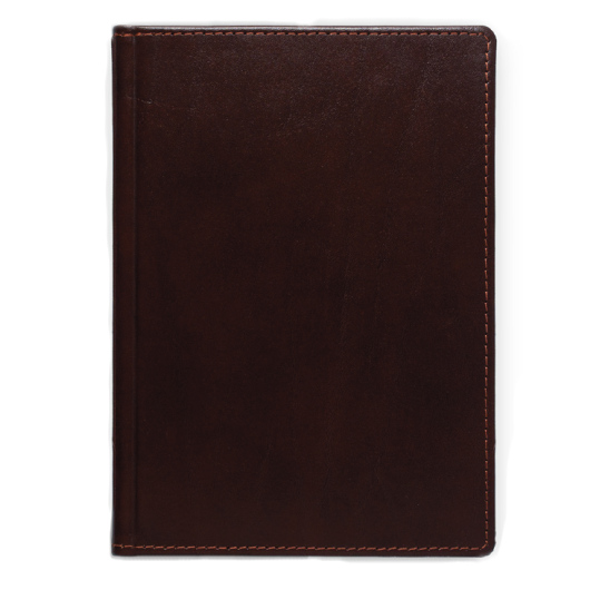 Ежеднивник А5 КОРТИНА недатированный, белый блок с логотипом