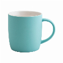 Чашка фарфоровая FIESTA с матовым цветным покрытием soft-touch с Вашим логотипом