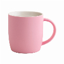 Чашка фарфоровая FIESTA с матовым цветным покрытием soft-touch с Вашим логотипом