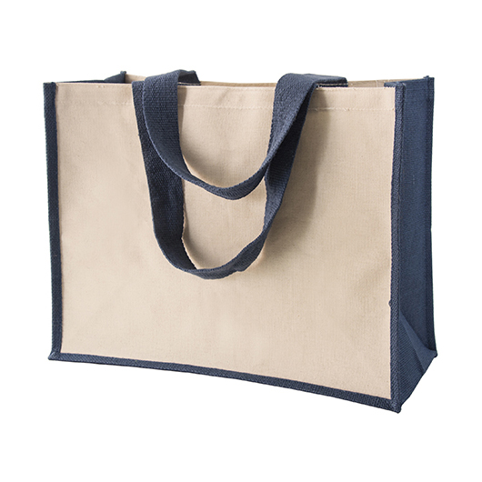 Сумка джутова LaPalma з бічною частиною з канвасу 42х19х33 см з Вашим лого