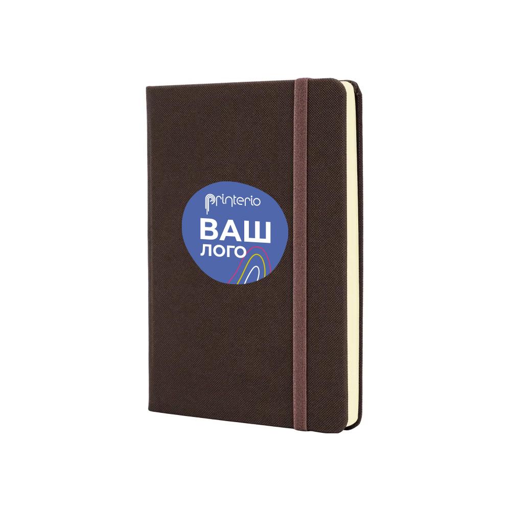 Деловая записная книжка SQUARE, А6 в твердой обложке с вашим логотипом