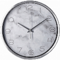 Часы настенные металлические Optima MARBLE с логотипом 25.2 см Фото 2