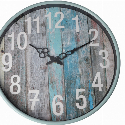Часы настенные пластиковые Optima RETRO с логотипом 37.8 см