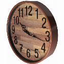 Настенные часы пластиковые Optima ANTIQUE с вашим лого 37.8 см Фото 4