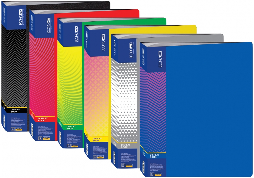 Папка пластиковая со 100 файлами 50 мм с печатью логотипа