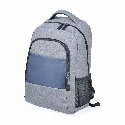 Серый с синей вставкой рюкзак для ноутбука 15” Accord под ваше лого