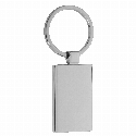 Брелок прямоугольный металлический для ключей Block с логотипом Фото 3