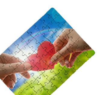 Пазл на 60 элементов для печати вашего логотипа или дизайна