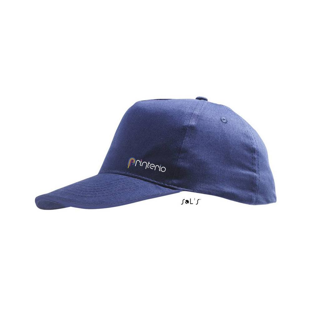 Детская бейсболка из 5 клиньев SOL'S SUNNY KIDS с логотипом